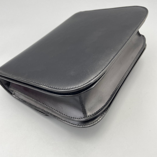 Celine Medium Classic Box Smooth Calfskin Black
