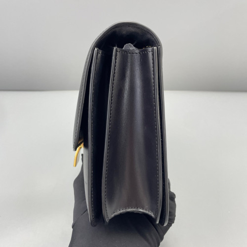 Celine Medium Classic Box Smooth Calfskin Black