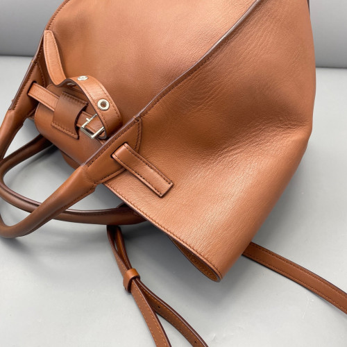 Celine Small Big Bag Calfskin Grained Calfskin Tan