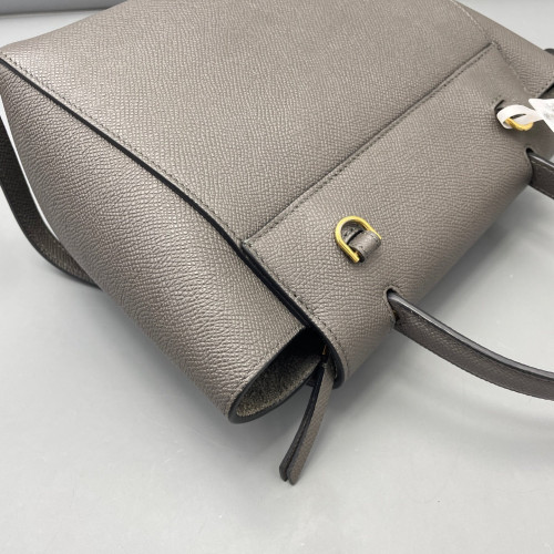 Celine Nano Belt Bag Grained Calfskin Grey