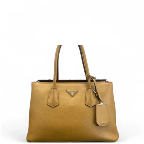 Prada Handbag Calfskin Tan Prada Handbag Calfskin Tan