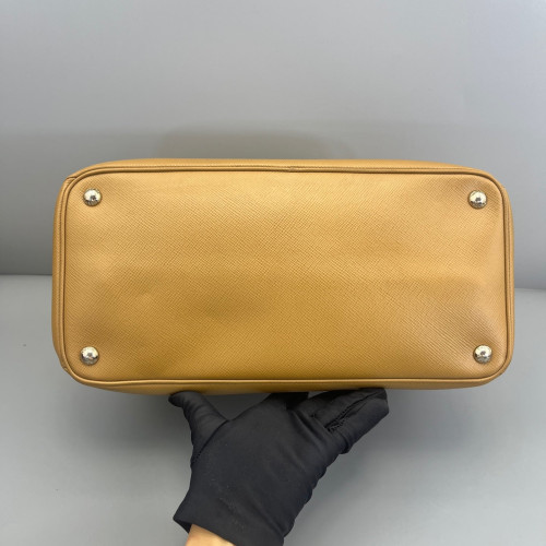 Prada Handbag Calfskin Tan Prada Handbag Calfskin Tan