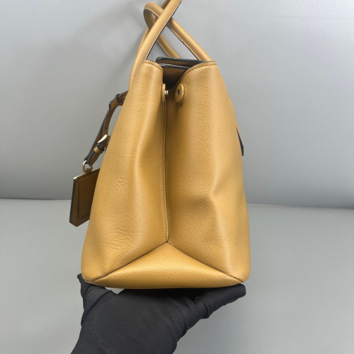 Prada Handbag Calfskin Tan Prada Handbag Calfskin Tan