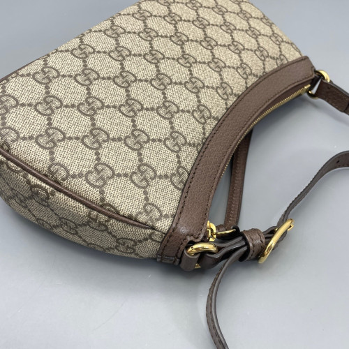 Gucci Ophidia Hobo GG Supreme Monogram Beige Ebony Gucci Ophidia Hobo GG Supreme Monogram Beige Ebony