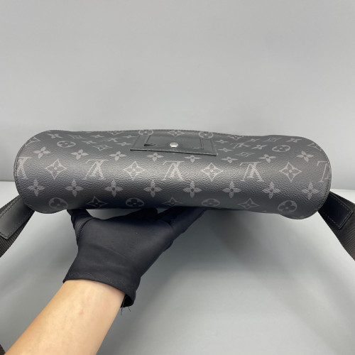 Louis Vuitton Voyager Messenger Monogram Eclipse Black