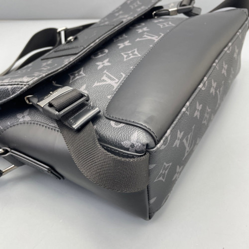 Louis Vuitton Voyager Messenger Monogram Eclipse Black