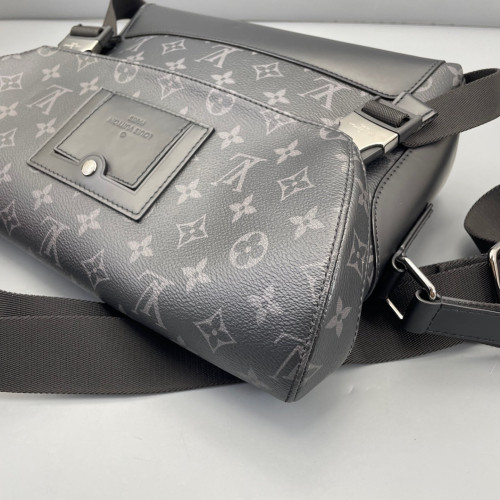 Louis Vuitton Voyager Messenger Monogram Eclipse Black