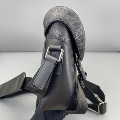 Louis Vuitton Voyager Messenger Monogram Eclipse Black
