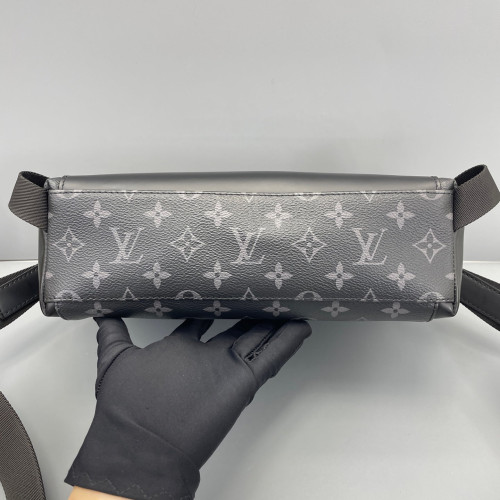 Louis Vuitton Voyager Messenger Monogram Eclipse Black