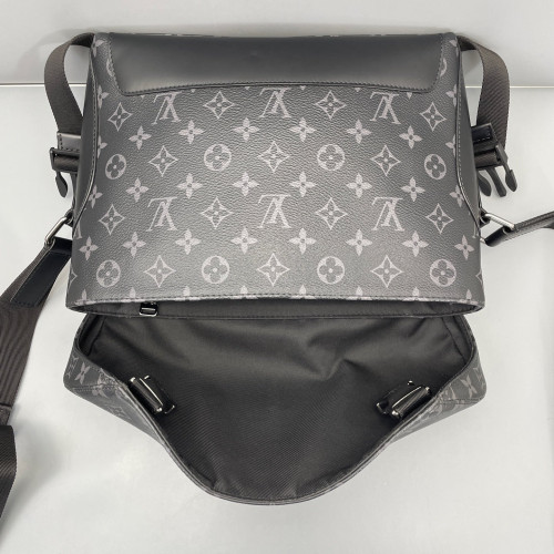 Louis Vuitton Voyager Messenger Monogram Eclipse Black