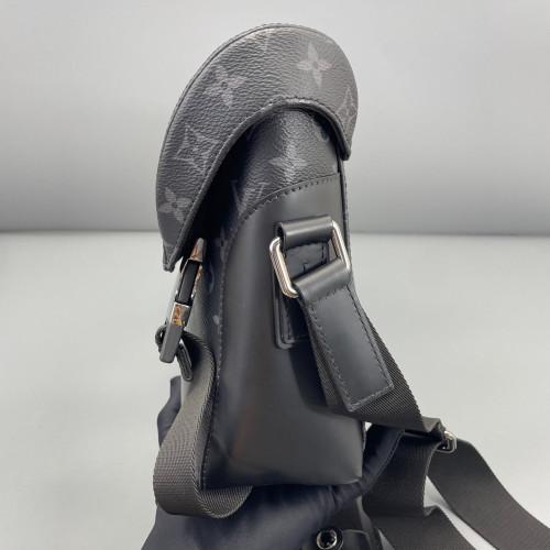 Louis Vuitton Voyager Messenger Monogram Eclipse Black