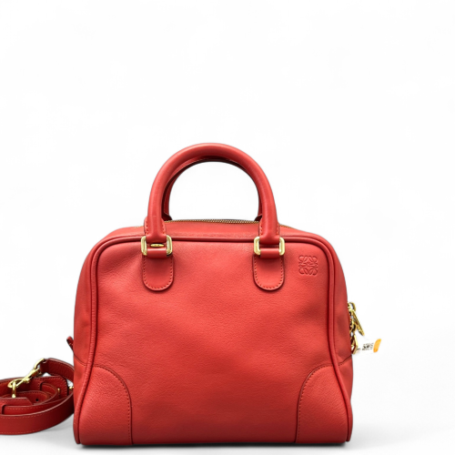 Loewe Two-Way Bag Grained Calfskin Red