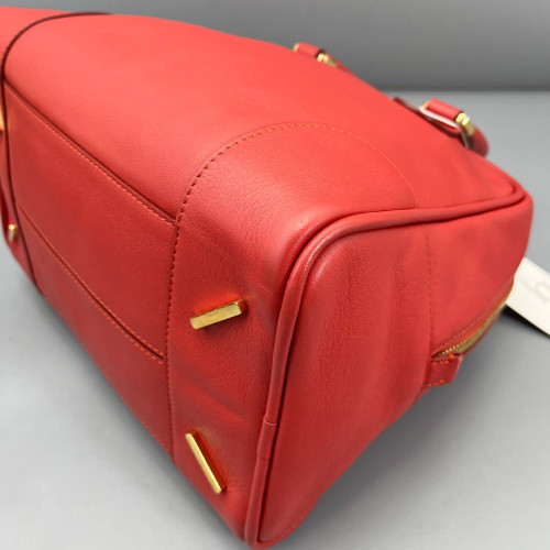 Loewe Two-Way Bag Grained Calfskin Red