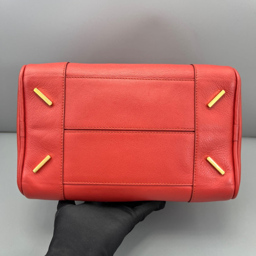 Loewe Two-Way Bag Grained Calfskin Red