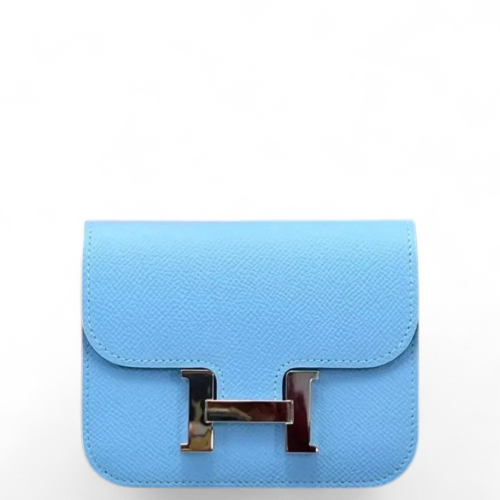 Hermes Constance Slim Epsom 7N Celeste