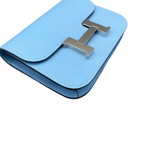 Hermes Constance Slim Epsom 7N Celeste