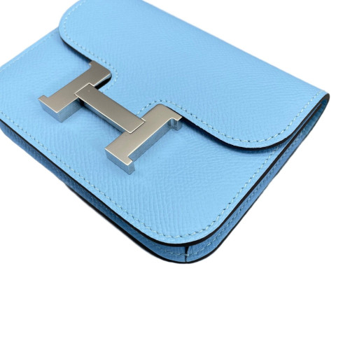 Hermes Constance Slim Epsom 7N Celeste