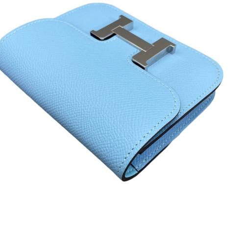 Hermes Constance Slim Epsom 7N Celeste