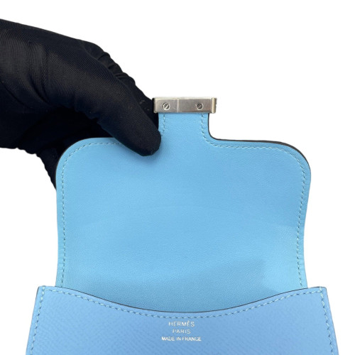 Hermes Constance Slim Epsom 7N Celeste