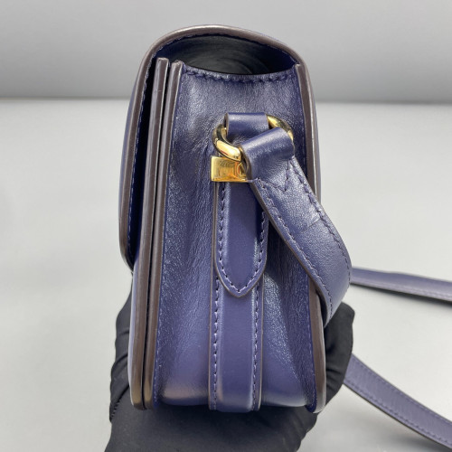 Louis Vuitton Pont 9 PM Calfskin Dark Blue