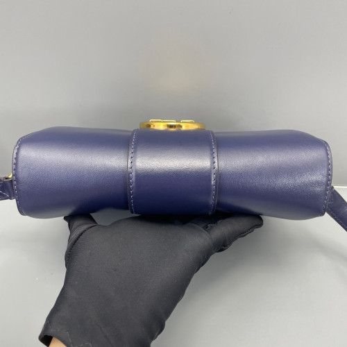 Louis Vuitton Pont 9 PM Calfskin Dark Blue