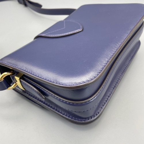 Louis Vuitton Pont 9 PM Calfskin Dark Blue