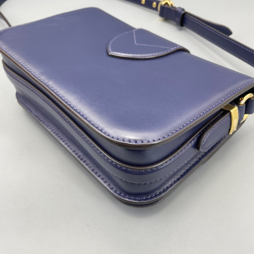 Louis Vuitton Pont 9 PM Calfskin Dark Blue