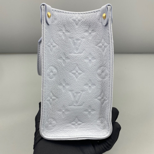 Louis Vuitton Onthego PM Monogram Empreinte Giant Light Blue