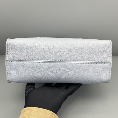 Louis Vuitton Onthego PM Monogram Empreinte Giant Light Blue