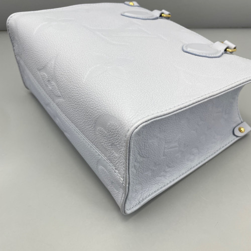 Louis Vuitton Onthego PM Monogram Empreinte Giant Light Blue