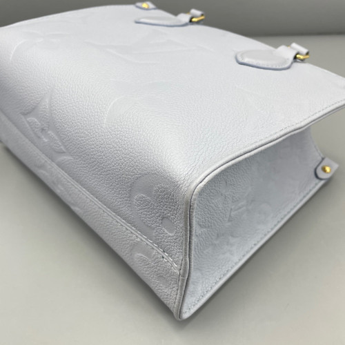 Louis Vuitton Onthego PM Monogram Empreinte Giant Light Blue
