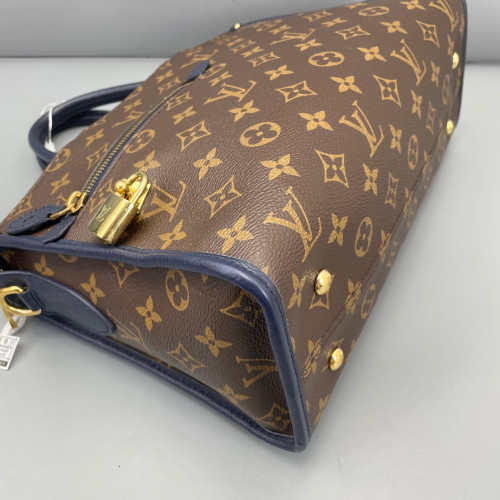 Louis Vuitton Popincourt MM Monogram Brown Blue