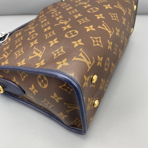 Louis Vuitton Popincourt MM Monogram Brown Blue