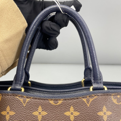 Louis Vuitton Popincourt MM Monogram Brown Blue