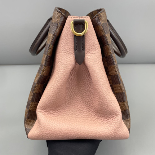 Louis Vuitton Nromandy Large Damier Ebene Brown Pink