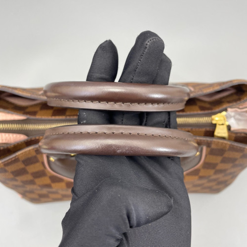 Louis Vuitton Nromandy Large Damier Ebene Brown Pink