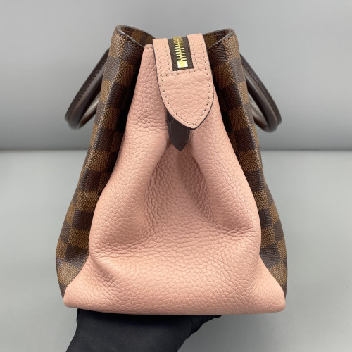 Louis Vuitton Nromandy Large Damier Ebene Brown Pink