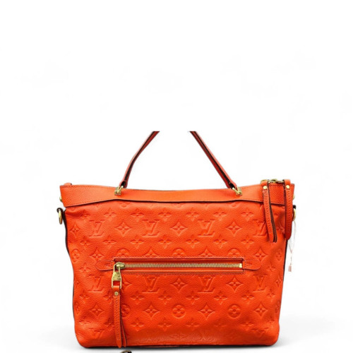 Louis Vuitton Tote Bag Monogram Empreinte Red Orange