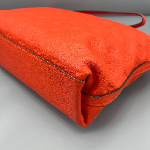 Louis Vuitton Tote Bag Monogram Empreinte Red Orange