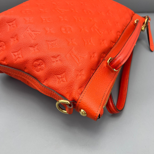 Louis Vuitton Tote Bag Monogram Empreinte Red Orange