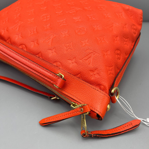 Louis Vuitton Tote Bag Monogram Empreinte Red Orange