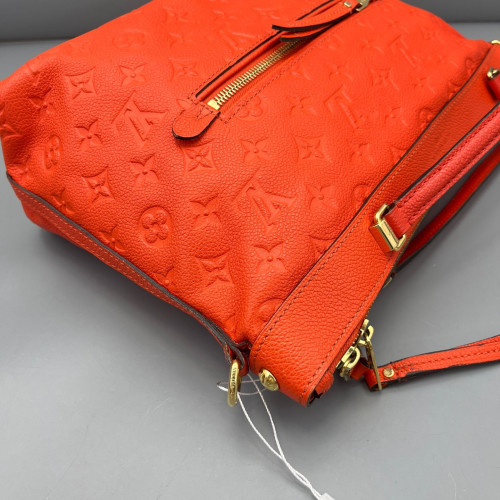 Louis Vuitton Tote Bag Monogram Empreinte Red Orange