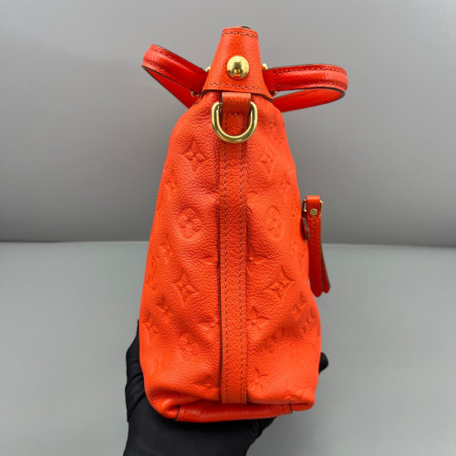 Louis Vuitton Tote Bag Monogram Empreinte Red Orange