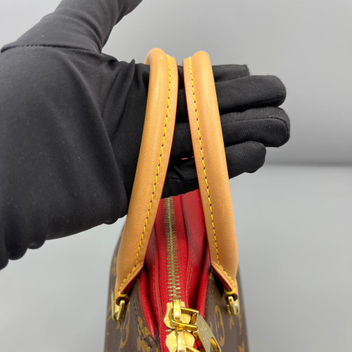 Louis Vuitton Pallas BB Monogram Brown Red
