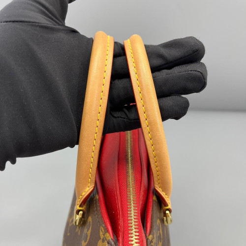 Louis Vuitton Pallas BB Monogram Brown Red