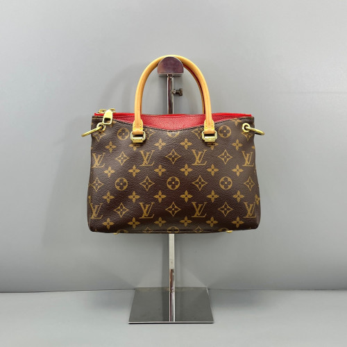 Louis Vuitton Pallas BB Monogram Brown Red