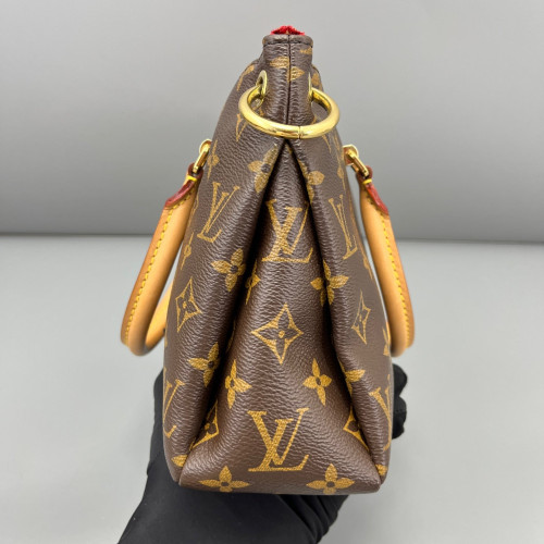 Louis Vuitton Pallas BB Monogram Brown Red