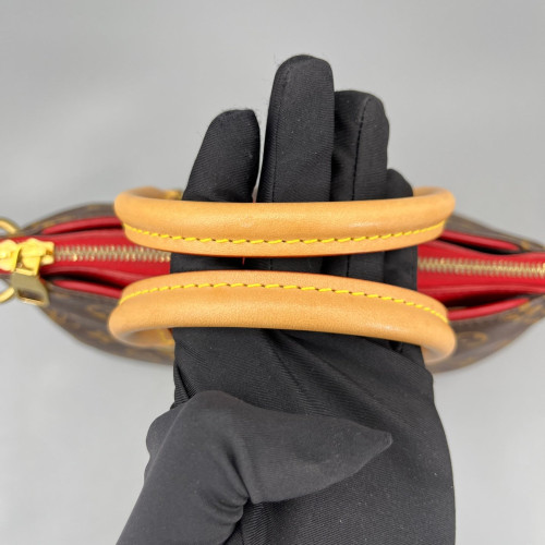 Louis Vuitton Pallas BB Monogram Brown Red