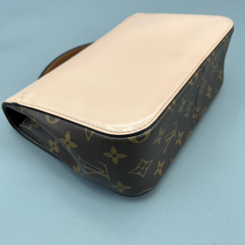Louis Vuitton Cherrywood BB Vernis Monogram Pink Brown
