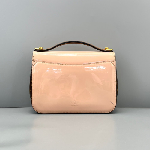 Louis Vuitton Cherrywood BB Vernis Monogram Pink Brown